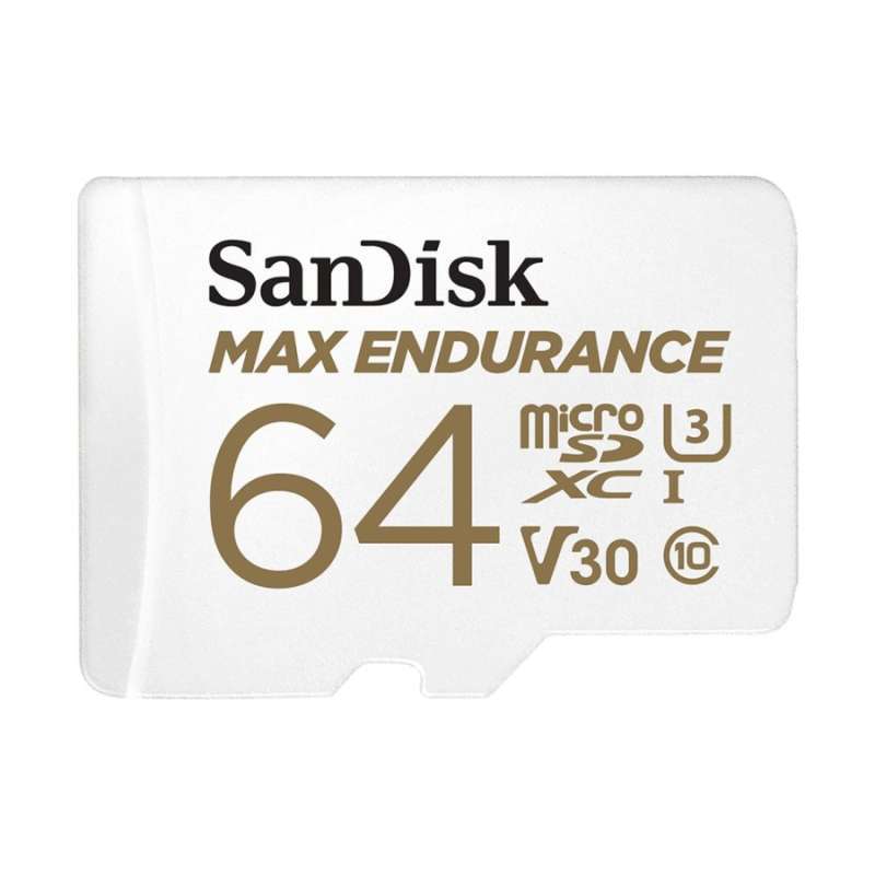 Jual SanDisk Max Endurance Micro SD Card 64Gb 100MBps For CCTV
