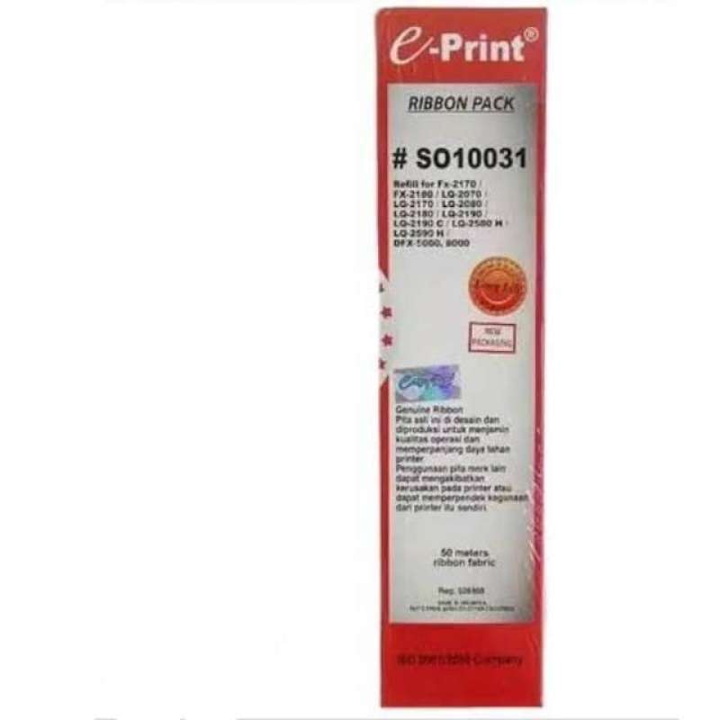 Jual PITA REFILL RIBBON PRINTER DOT MATRIX LQ2170 EPRINT MURAH di Seller Makadata Wadung Asri