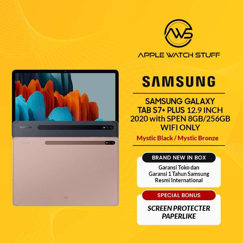 âˆš Samsung Galaxy Tab S7 Plus 12.4 Inch 2020 With Spen 8gb