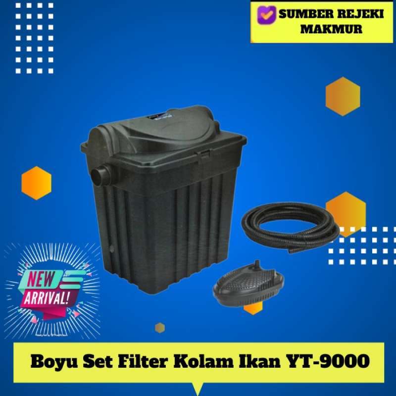 Promo filter kolam ikan koi Filter air kolam ikan Pembersih kolam ikan