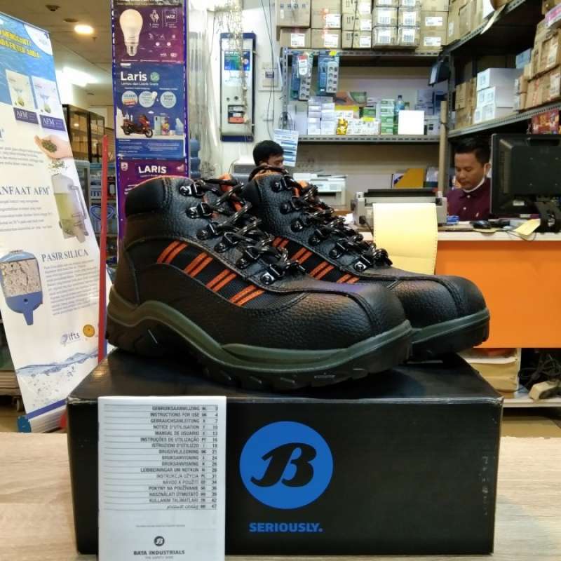 Jual Sepatu Safety Bata Industrials / Sepatu Safety Shoes Bata