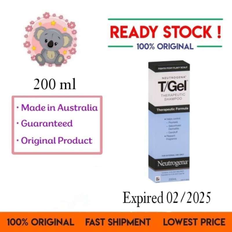 Promo Neutrogena T/gel therapeutic shampoo psoriasis dermatitis