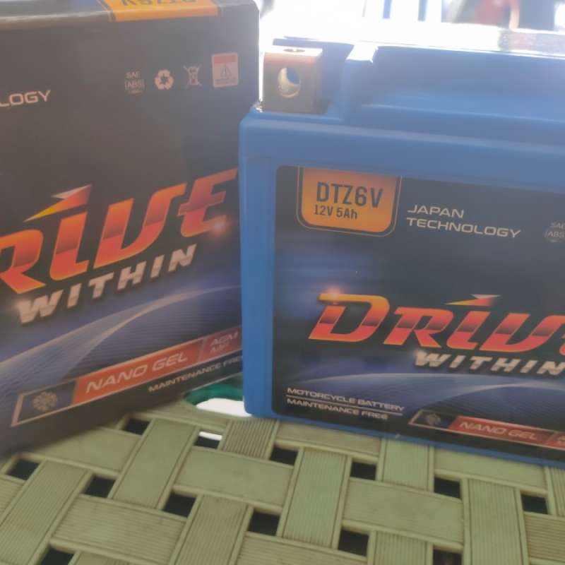 Promo Aki Motor Honda SF Sonic ADV 150cc Drive DTZ6V Diskon 23% di