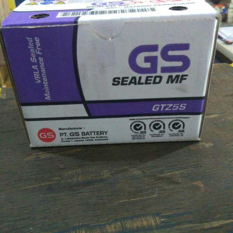 Jual aki gtz5s GS khusus motor honda all beat di Seller Alice Otoparts