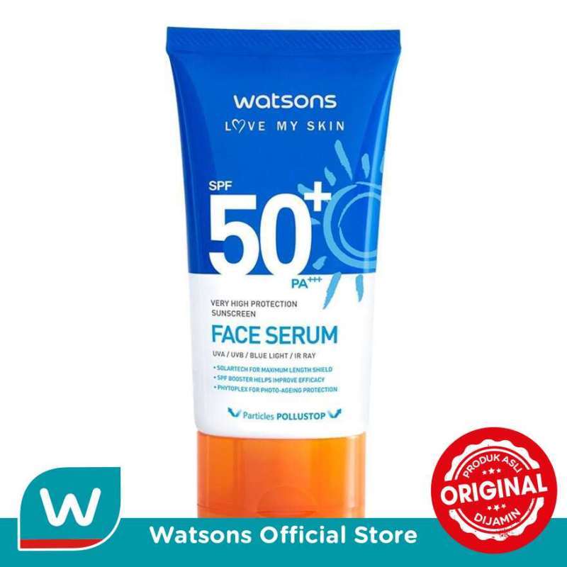 Promo Watsons Very High Protection Sunscreen Face Serum SPF50 + 50 mL
