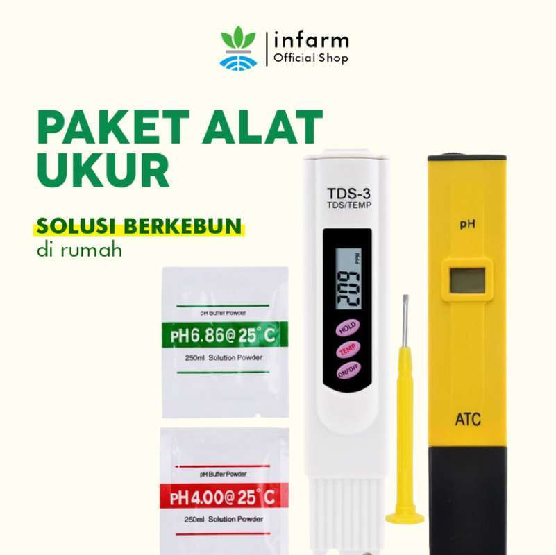 Promo Paket Alat Ukur Ph Meter & Tds Meter Multicolor Diskon 18 di Seller Duma Shop