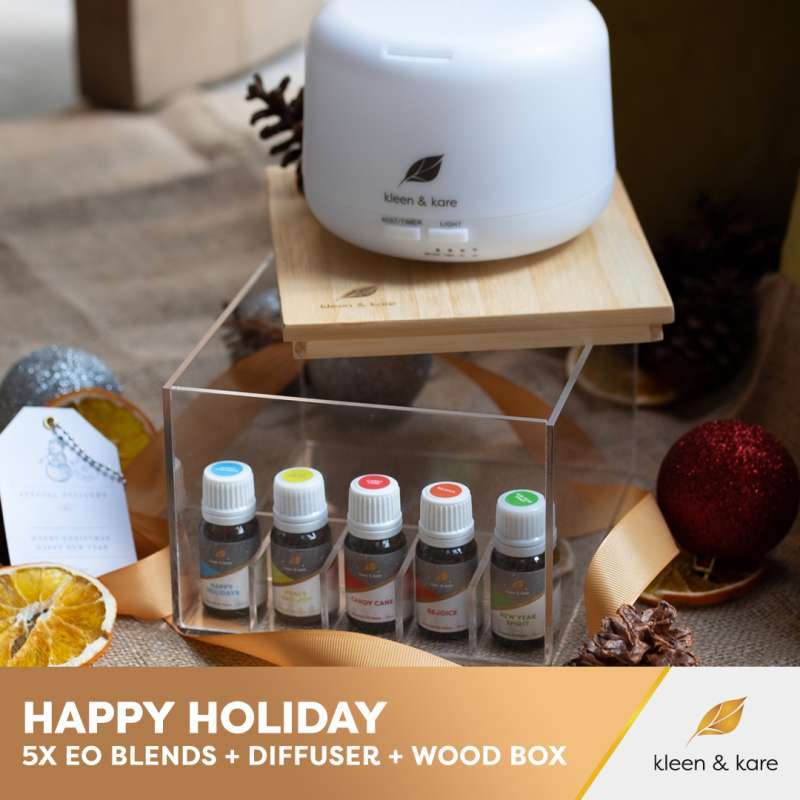 Jual Kleen and Kare Hamper Happy Holiday 5 Holiday Blends Diffuser