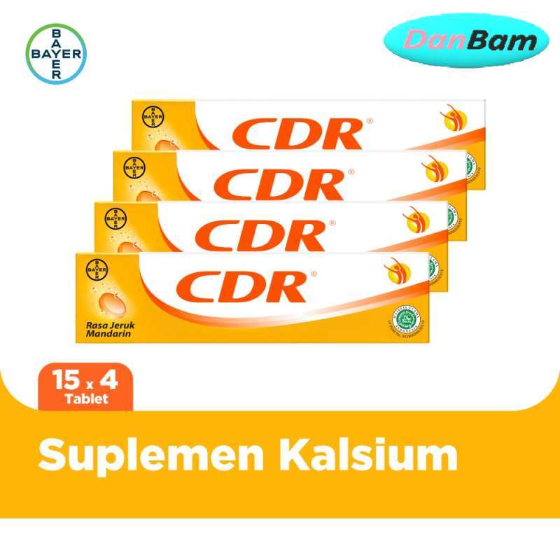 Cdr 60 Tablet Lengkap Harga Terbaru Juni 2024 | Blibli