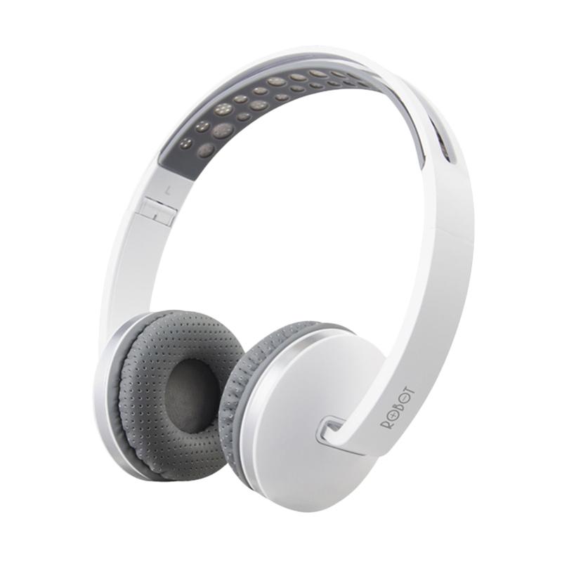 jual rekomendasi seller robot rh p01 foldable stereo wired headset white harga jual rekomendasi seller robot rh p01 foldable stereo wired headset white harga