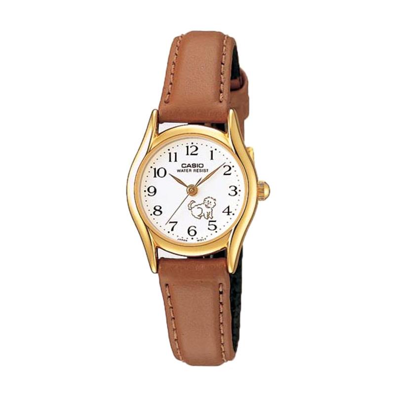 Jual CASIO LTP-1094Q-7B7 Casual Jam Tangan Wanita - Gold