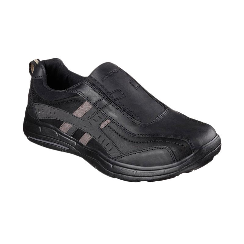 jual skechers relaxed fit sepatu casual black 64650blk jual skechers relaxed fit sepatu casual black 64650blk