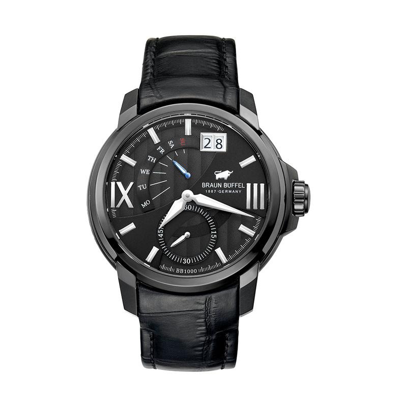 jual braun buffel jam tangan pria black bb1000 1739 jual braun buffel jam tangan pria black bb1000 1739
