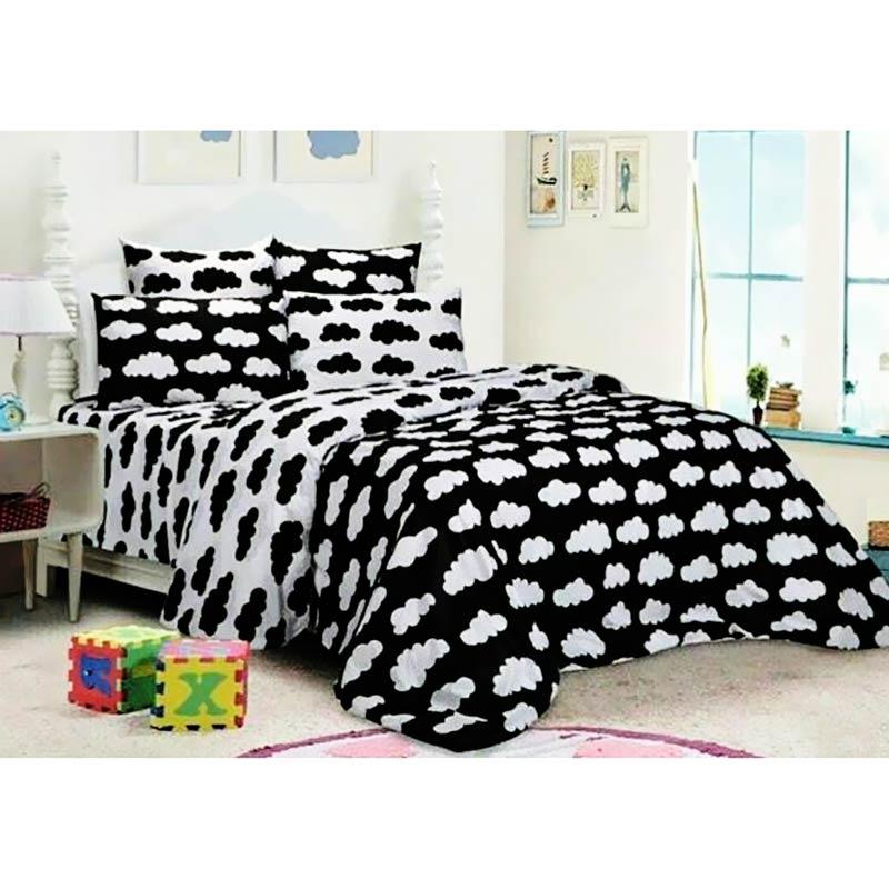 Sprei Hitam Putih jual ellenov motif awan katun set sprei hitam putih Sprei Hitam Putih jual ellenov motif awan katun set sprei hitam putih