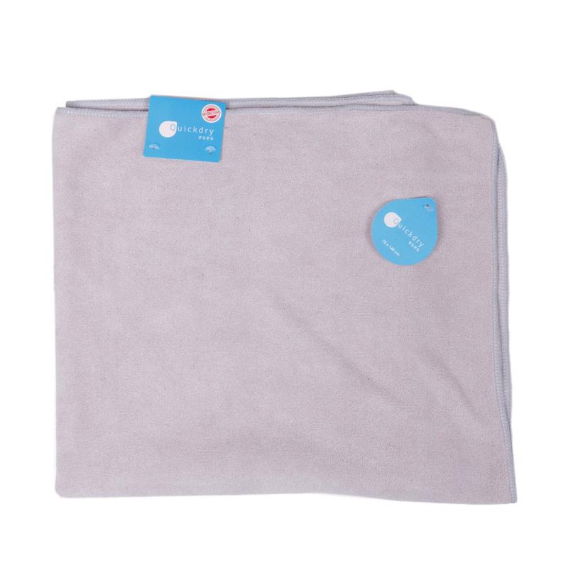 Jual Quickdry Travel Towel Handuk - Light Grey di Seller House of Julia