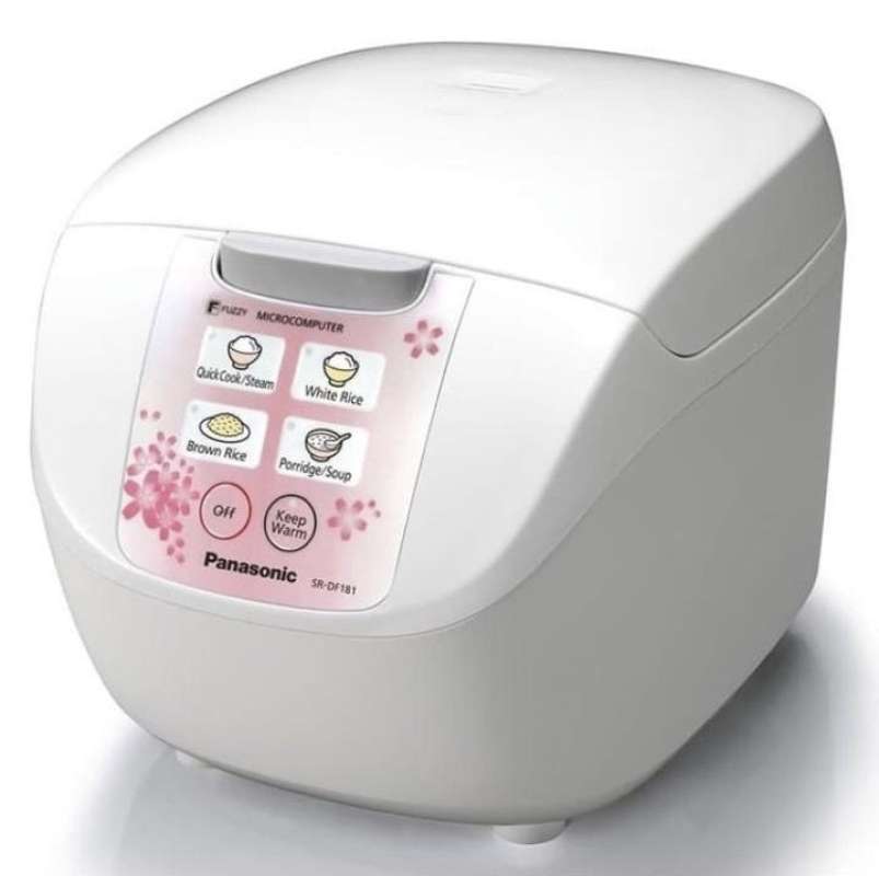 Promo Panasonic Rice Cooker Digital Fuzzy Logic SR DF181 Garansi