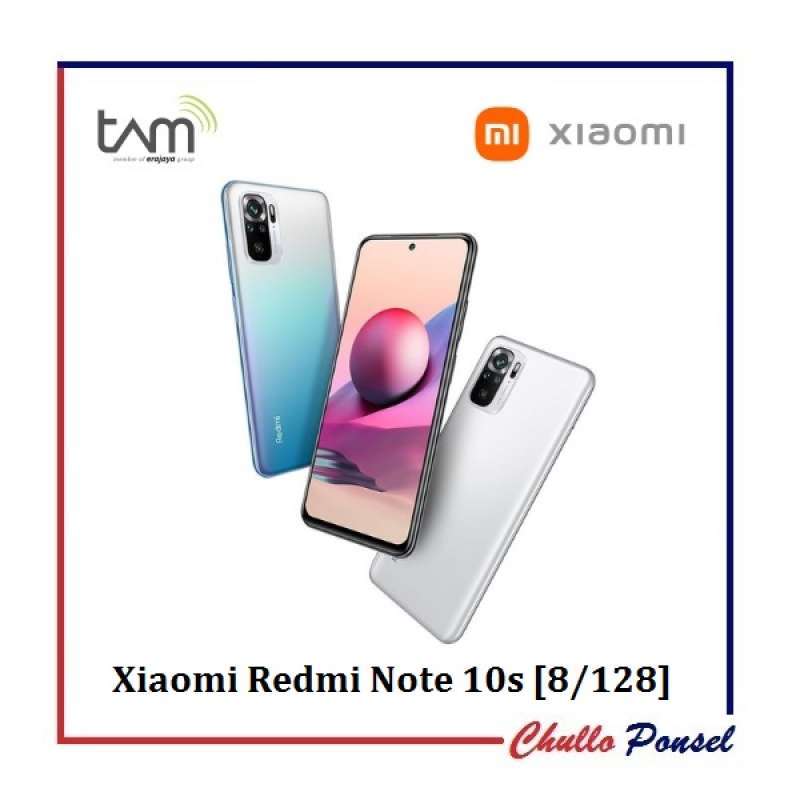 Jual Xiaomi Redmi Note 10s [8/128 GB] Garansi Resmi TAM - Ocean Blue di