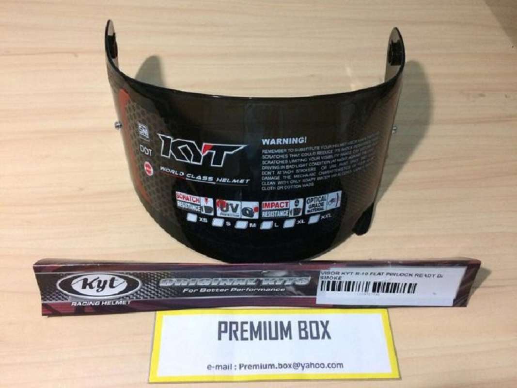 Jual KYT R10/ RC7/ K2 Rider Flat Visor [Pinlock Ready] di Seller ...