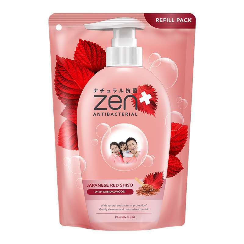 Jual Zen Antibacterial Body Wash Shiso & Sandalwood 400 Ml Di Seller