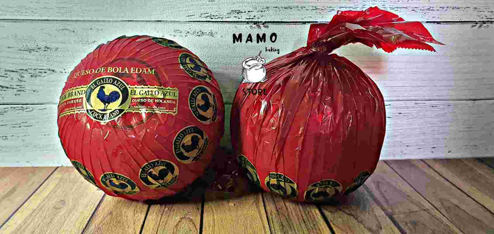 Jual Keju Bola Edam Cap Ayam Emas El Gallo Azul / Edam Cheese Ball / Keju Apel Di Seller Mamo