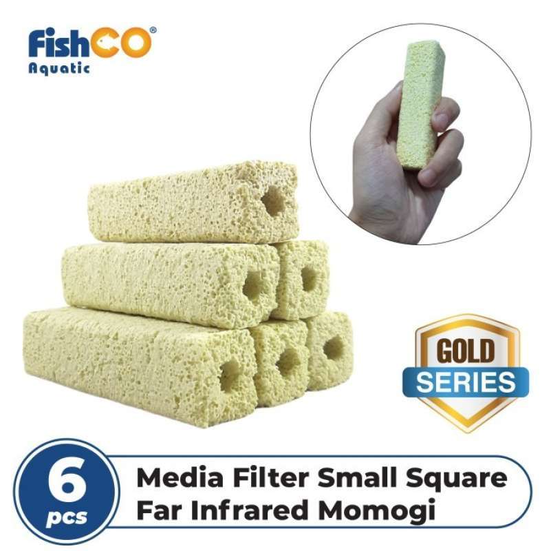 Jual Media Filter Aquarium Rumah Bakteri Momogi Small Square Far
