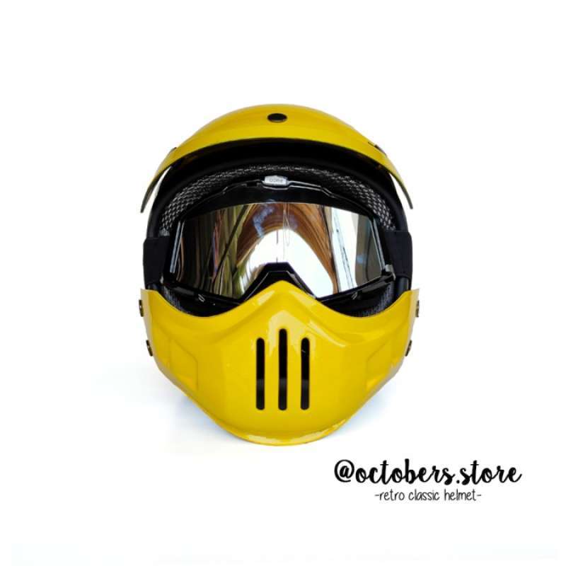 Jual Helm Cakil Modular (half Face / Full Face) + Goggle/kacamata Osbe