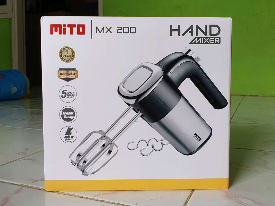 Promo Mito Hand Mixer MX200 Mixer Mito MX200 Diskon 3 di Seller Koh