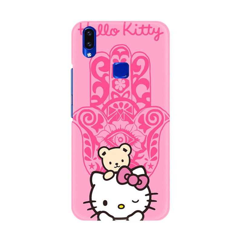Jual Flazzstore Hello Kitty Pink Hand L1076 P remium Casing for Vivo V9