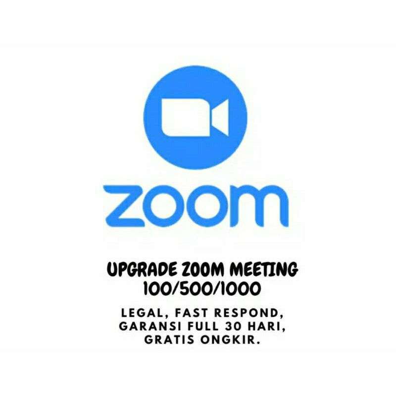 Jual zoom pro lisensi 1 bulan di Seller Pusat Rebahan Bahagia Pasir