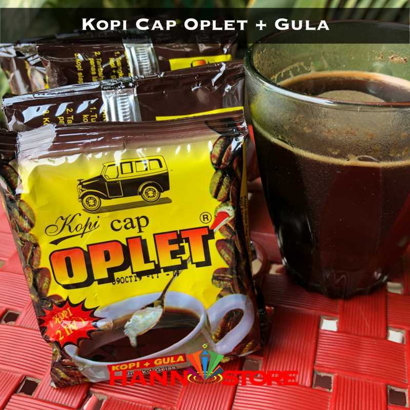Promo Kopi Cap Oplet Kopi + Gula Kopi Khas Bogor [1 pack / 20 sachet