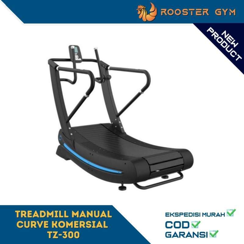 Jual Treadmill Manual Curve Komersil TZ 3000 Alat Fitness Komersial di