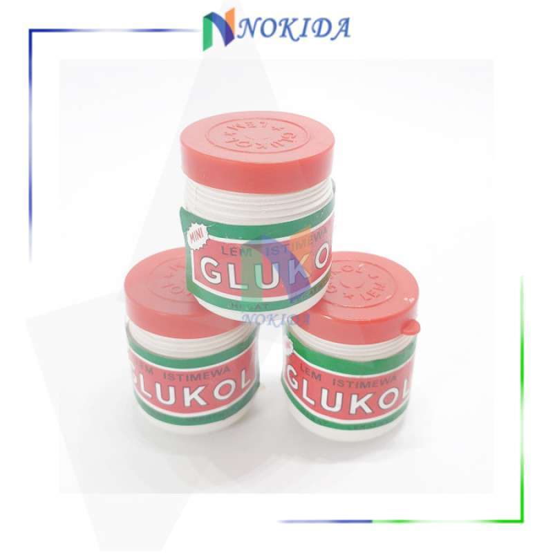 Jual Nokida Lem Colek Glukol Kecil [1 Pcs] / Lem Kertas Super Kuat