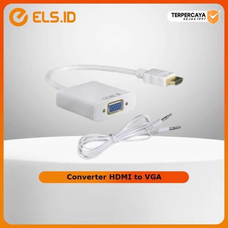 Promo Converter Hdmi To Vga + Audio Diskon 29 Di Seller Els Computer