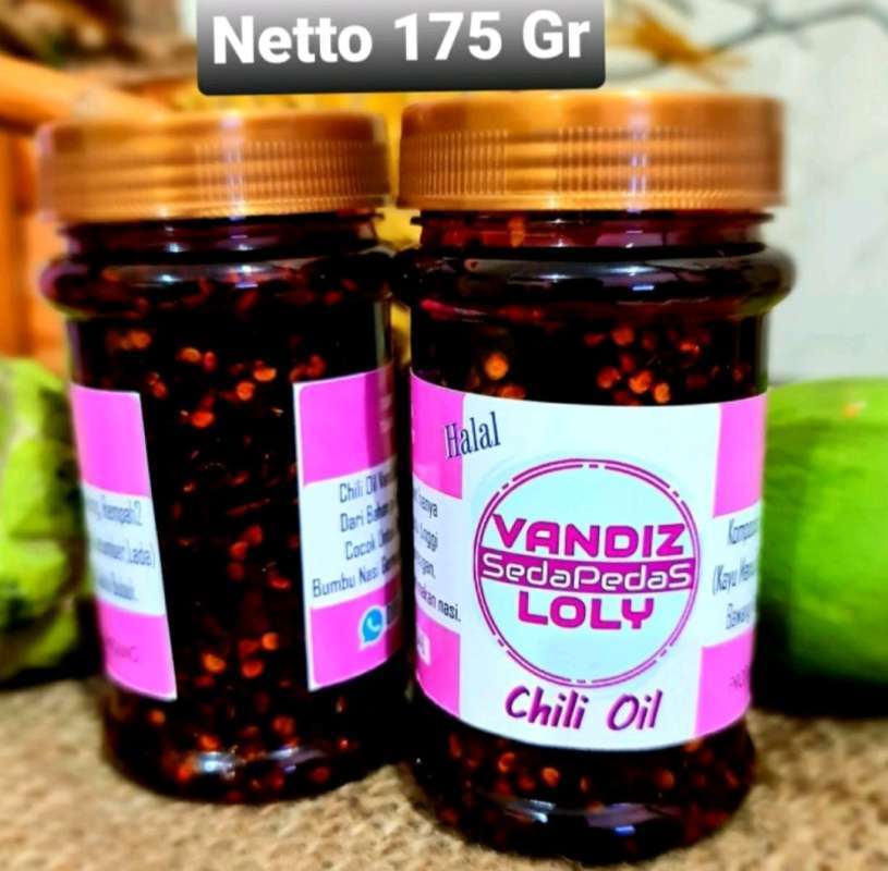 Promo Sambal Chili Oil VandizLoly 175 Gr. Diskon 15 di Seller Sambal Chili oil VandizLoly