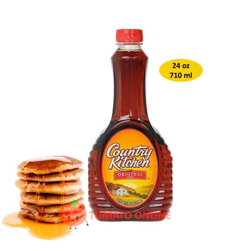 Jual Country Kitchen Log Cabin Maple Mapple Syrup Sirup 24 oz / 710 ml