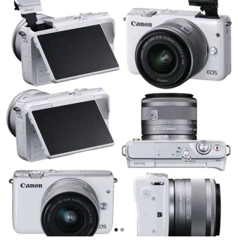 Jual Canon EOS M10 Kamera Mirrorless Black di Seller Arrayan_teknik
