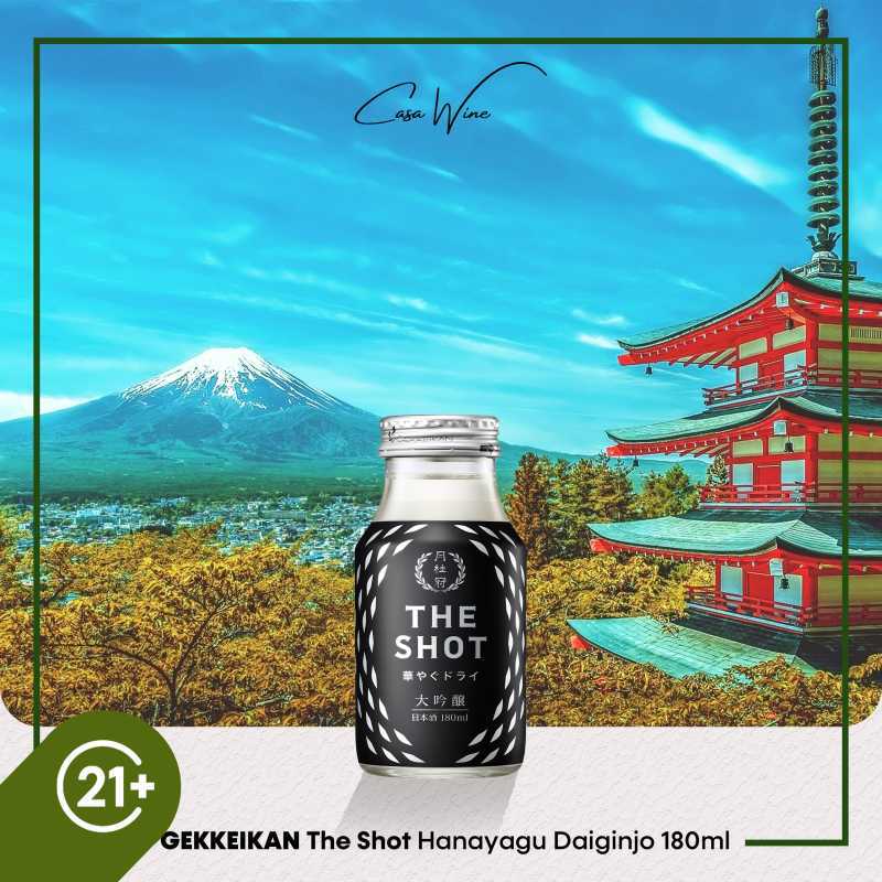 Jual Gekkeikan The Shot Hanayagu Dry Daiginjo Sake 180ml Di Seller Casa Wine Official Store