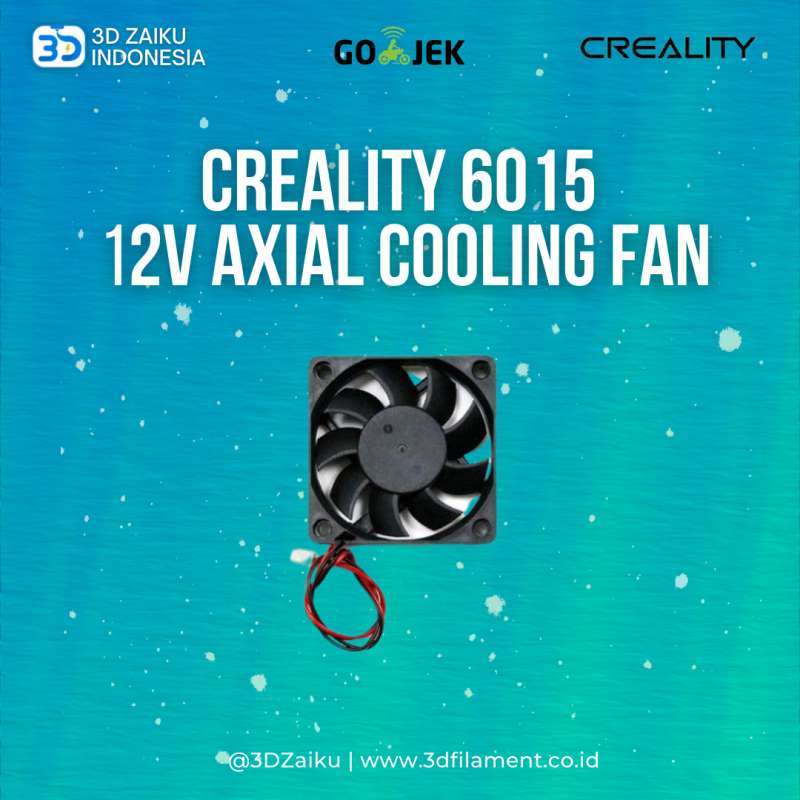 Jual Original Creality 6015 12V Axial Cooling Fan di Seller 3D Zaiku Kedaung Kali Angke2