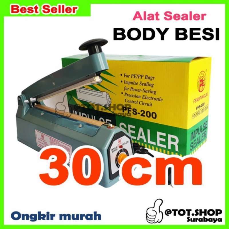 Jual BODY BESI, Impluse Sealer 300, LAS PLASTIK 30 CM Press Plastik JKT