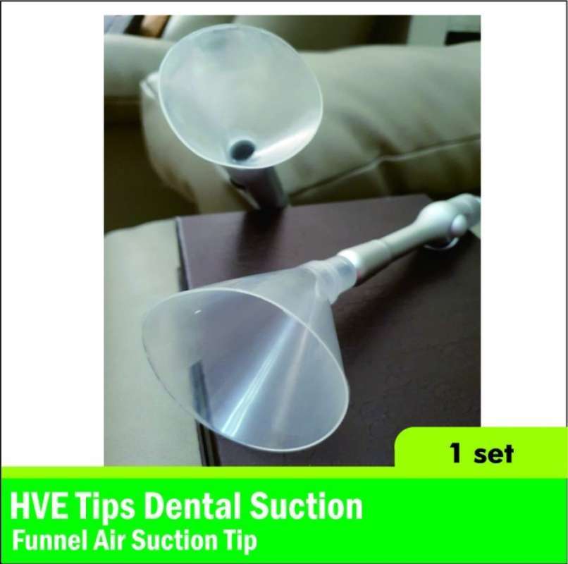 Promo HVE Tips Dental Suction Funnel Air Suction Tip Jual 1 Pack isi 36