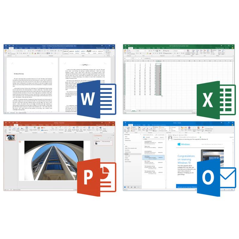 Jual Microsoft Paket Windows 10 Pro & Office 2016