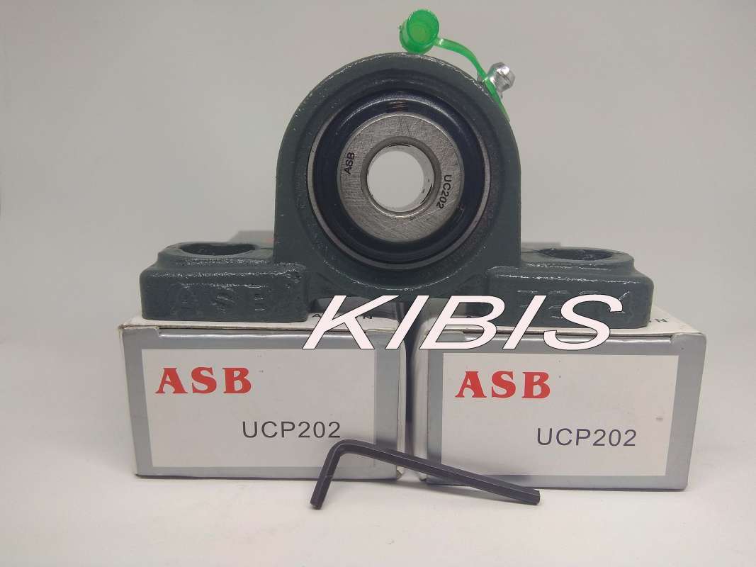 Jual UCP 202 ASB PILLOW BLOCK BEARING UNIT BEARING MESIN di Seller KIBIS Jatimulya, Kab