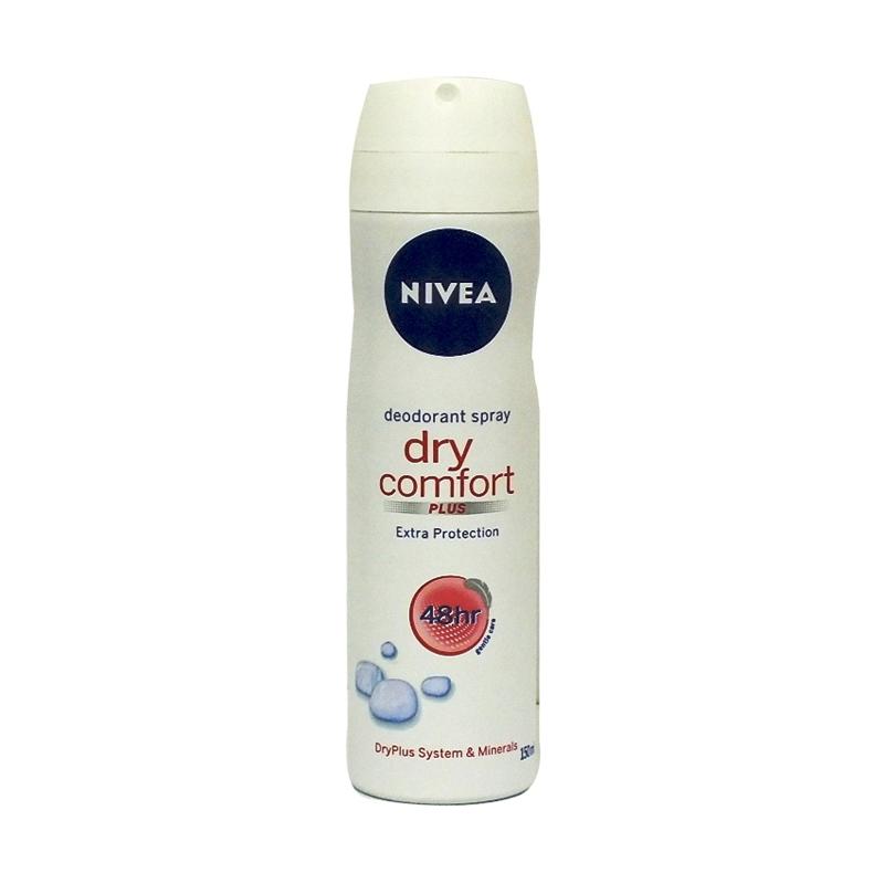 Promo Nivea Deo Dry Compfort Body Spray Deodorant [150 mL/ Kemasan Botol] Diskon 2 di Seller