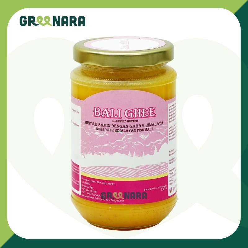Jual BALI GHEE With Himalayan Pink Salt 330ML / Minyak Samin Garam