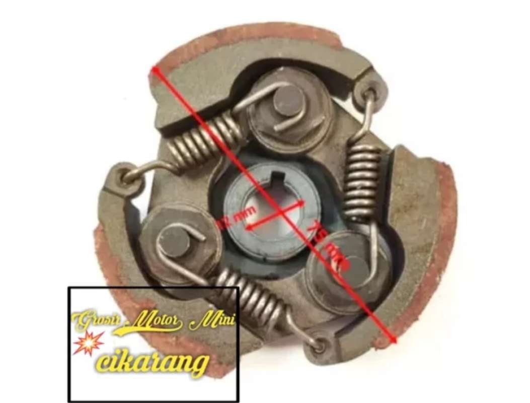 Jual KAMPAS KOPLING STANDAR - KAMPAS GANDA MOTOR MINI TRAIL GP ATV di