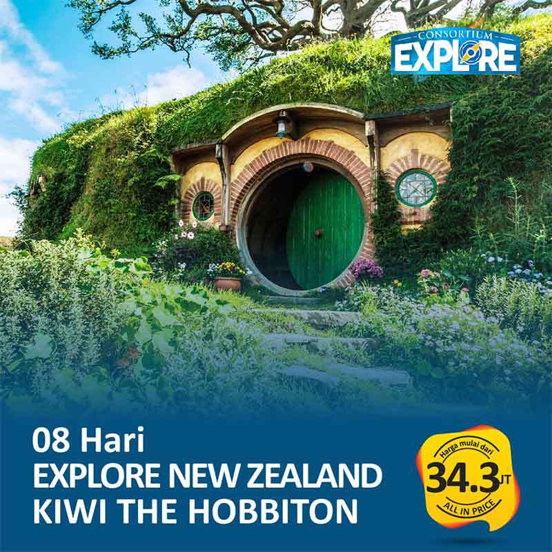 Jual Golden Rama Tour Explore New Zealand Kiwi The Hobbiton Paket