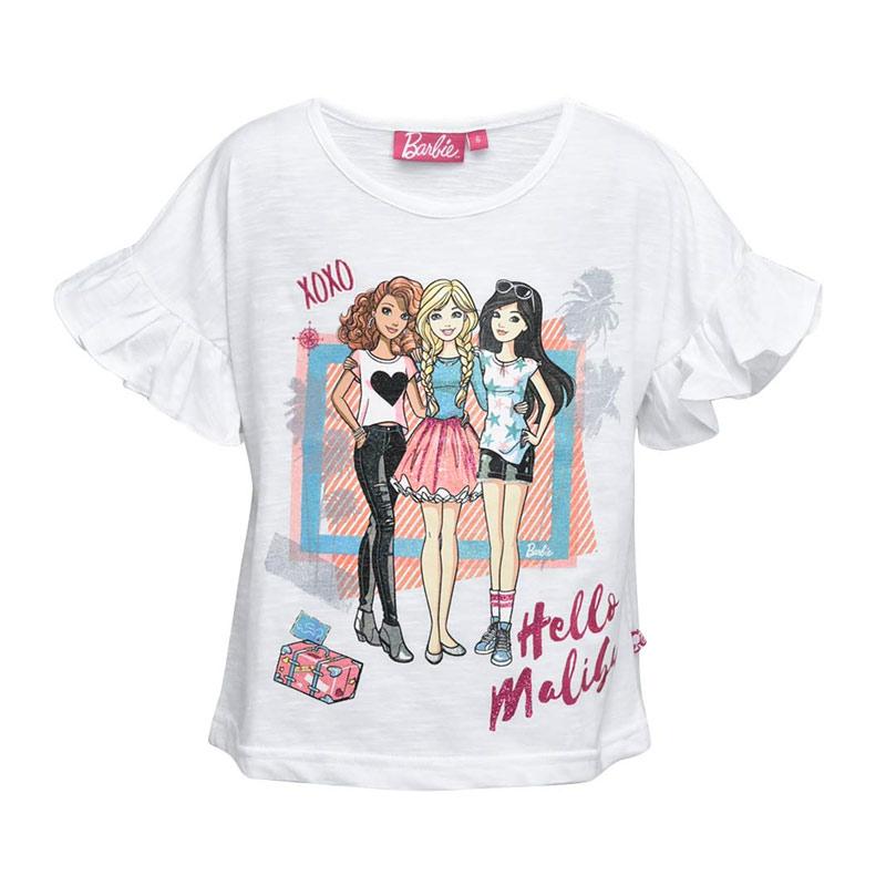 Barbie BTK 19081 WH Kids Girls T-Shirt. barbie shirt kids. 