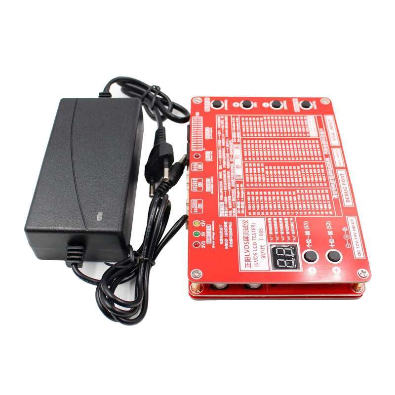 Jual T-80S LED LCD Screen Tester for Panel Screen Laptop LVDS Interface ...