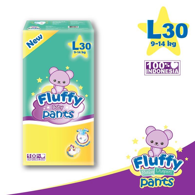Jual Medan - Fluffy Popok Bayi Tipe Celana [L/ 30 pcs] di Seller