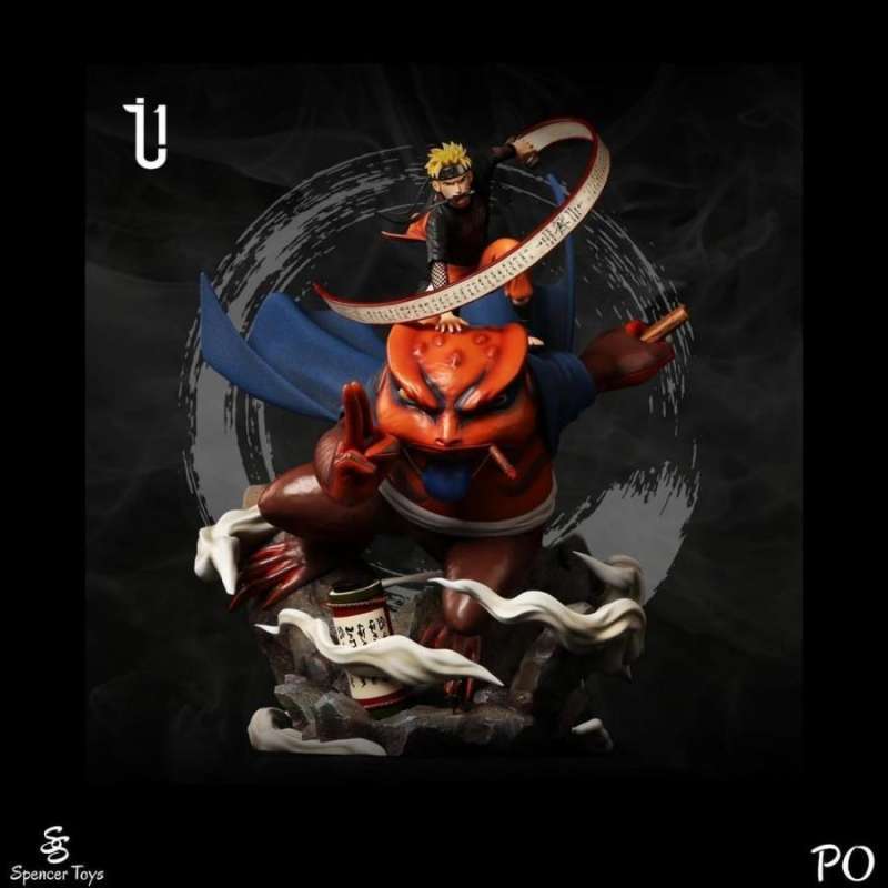 Jual DP PO RESIN STATUE NARUTO & GAMABUNTA BY T1 (PREORDER