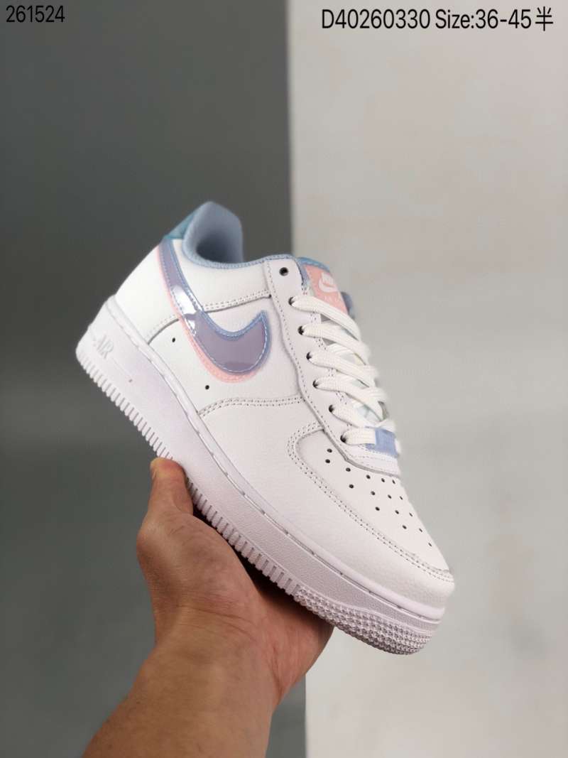 peach nike air force 1 high top